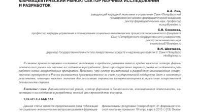 Photo of Исследования и разработки в фармацевтике